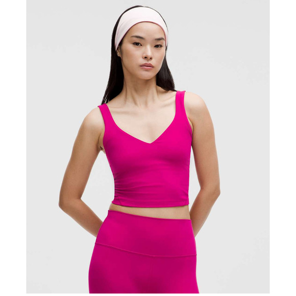 (6) $68 NWT Lululemon Align Tank Top *Light Support, A/B Cup Ripened Raspberry - Picture 2 of 8